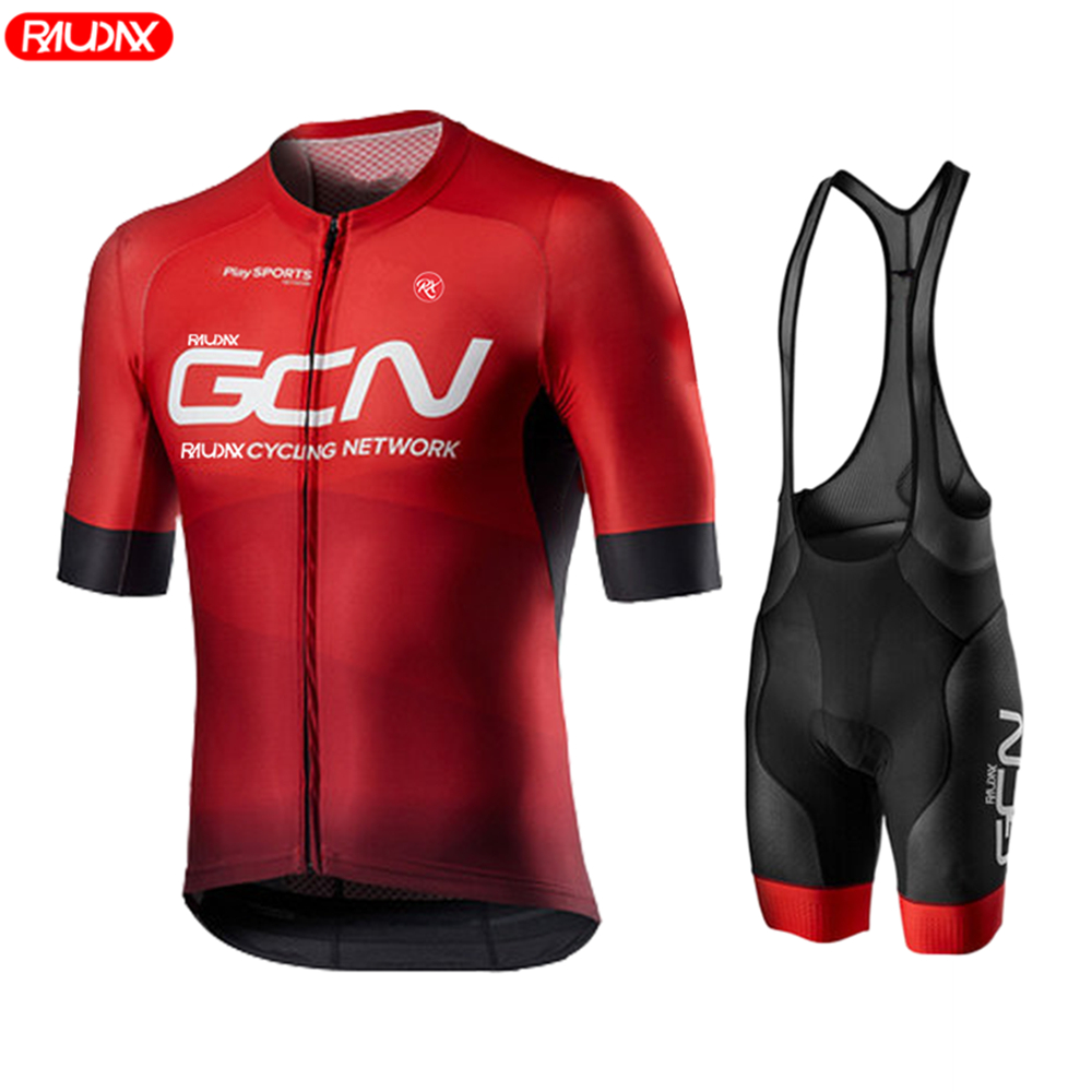 Mountain Biking Uniform - 2026 Raudax Gcn เสื้อเจอร์ซีย์แขนสั้นฤดูร้อนระบายอากาศได้ดีชุดจักรยานเสือหมอบเสื้อจักรยานผู้ชายชุดปั่นจักรยานโรปา ซิคลิสโม่