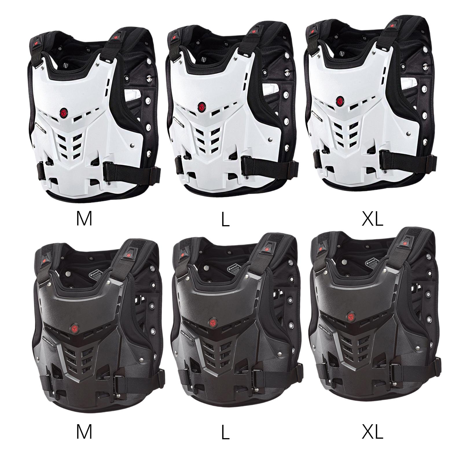 Mountain Biking Chest Protector - เสื้อเกราะป้องกันหน้าอกและหลัง น้ำหนักเบา สวมใส่สบาย สำหรับป้องกันขณะขี่มอเตอร์ไซค์ ปรับระดับได้ เหมาะสำหรับจักรยานเสือภูเขาและมอเตอร์ครอส