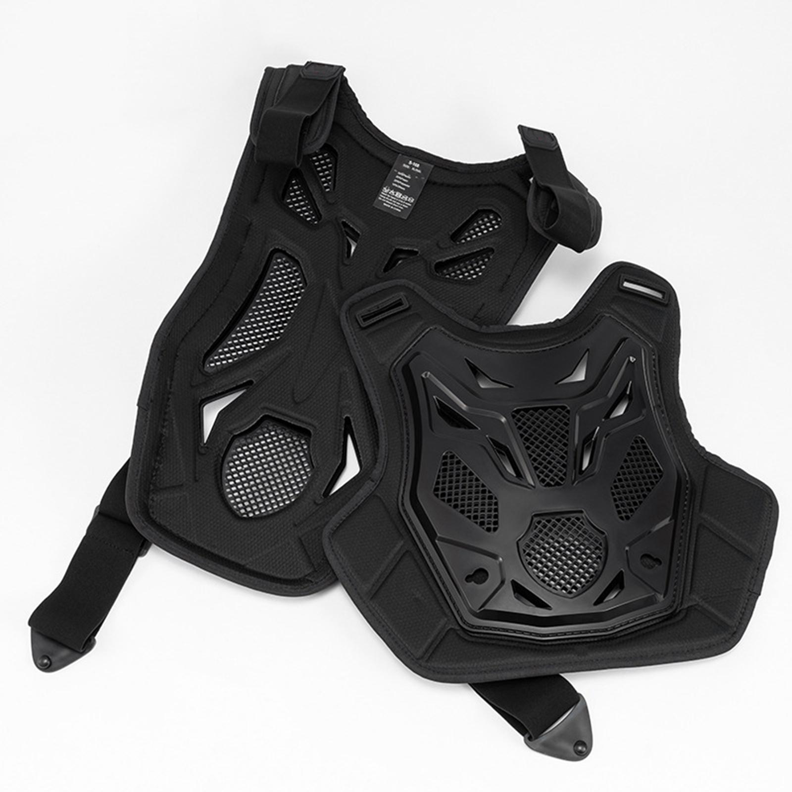 Mountain Biking Chest Protector - อุปกรณ์ป้องกันหน้าอกสำหรับมอเตอร์ครอส ปรับได้ ทนทาน ระดับมืออาชีพ อเนกประสงค์ สวมใส่สบาย