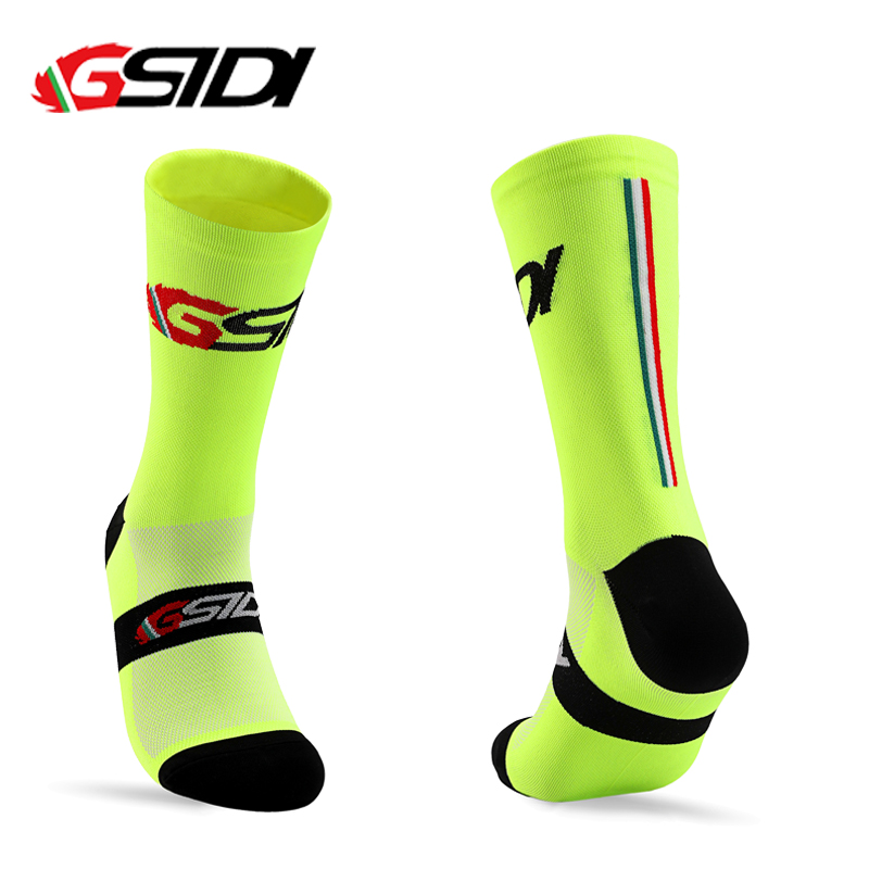Mountain Biking Socks - Gsidi 2022 ใหม่ผู้ชายถุงเท้าขี่จักรยานProfessionalแผนที่Mtbจักรยานผู้หญิงการบีบอัดRacingกลางแจ้งUnisexกีฬา