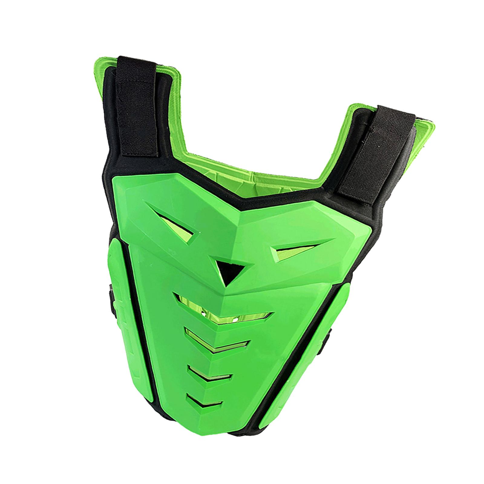 Mountain Biking Chest Protector - เสื้อเกราะป้องกันสำหรับมอเตอร์ไซค์ ป้องกันแรงกระแทก ปรับระดับได้ อุปกรณ์ป้องกันสำหรับผู้ชายวัยผู้ใหญ่ สำหรับการปั่นจักรยานเสือภูเขา