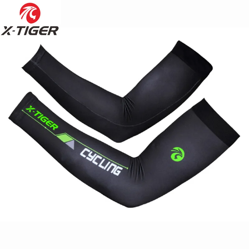 Xcm Mountain Biking - X-Tiger Anti-UVขี่จักรยานArmwarmerฤดูร้อนBreathableจักรยานเสือภูเขาแขนอุ่นQuick-Dry Racing MTBจักรยานArmwarmer Manผู้หญิง