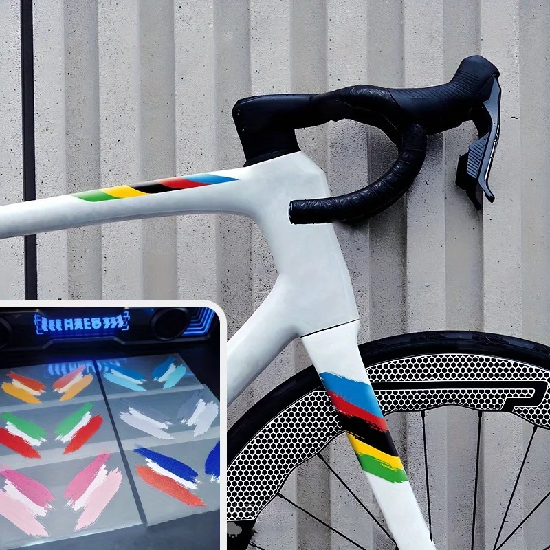 สติกเกอร์จักรยานลายกราฟฟิตี้สี - Mountain Biking Colorado บทวิจารณ์และราคา