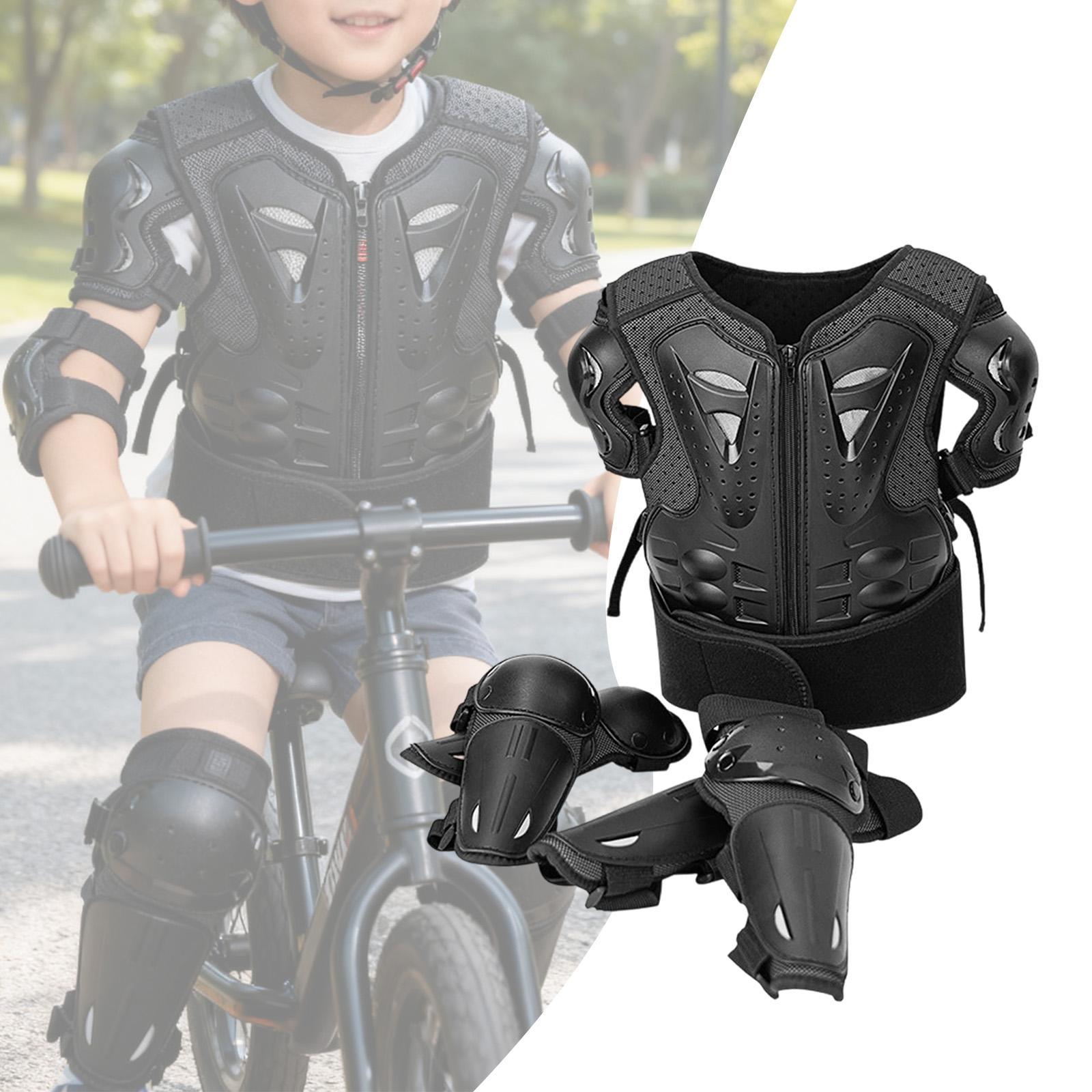ชุดเกราะป้องกันแขนสำหรับเด็กแบ - Mountain Biking Chest Protector บทวิจารณ์และราคา