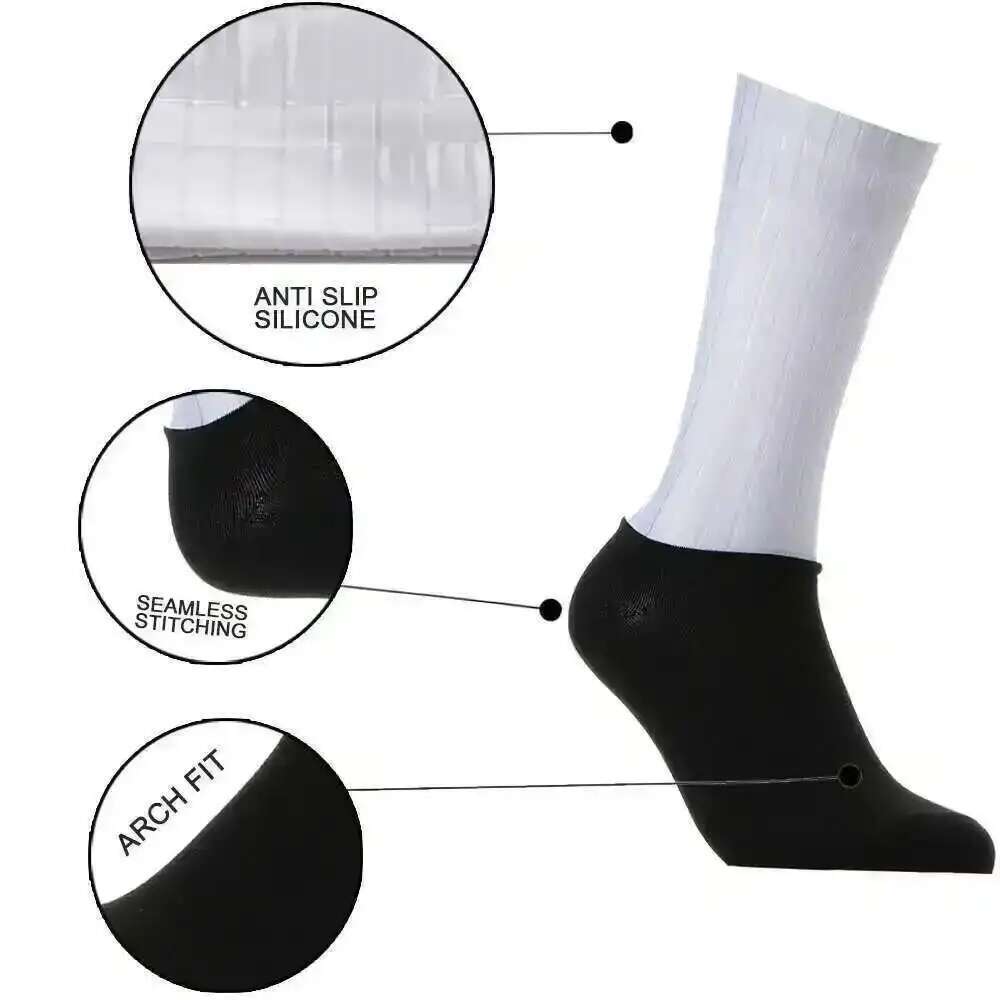 ถุงเท้าปั่นจักรยานแฟชั่นสีบล็อ - Mountain Biking Socks บทวิจารณ์และราคา