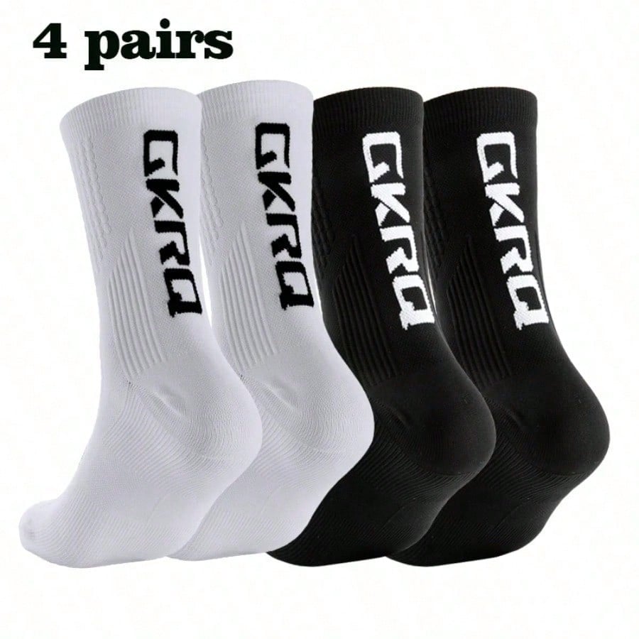 ถุงเท้าปั่นจักรยานสไตล์ใหม่ 4  - Mountain Biking Socks บทวิจารณ์และราคา