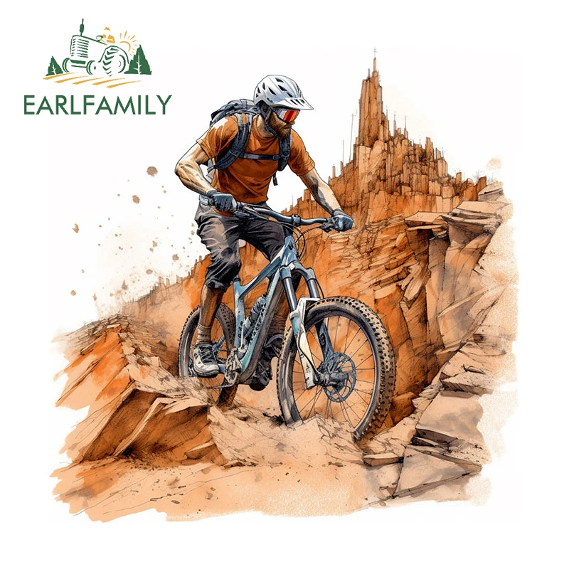 Earlfamily สติ๊กเกอร์ไวนิลกันร - Xcm Mountain Biking บทวิจารณ์และราคา