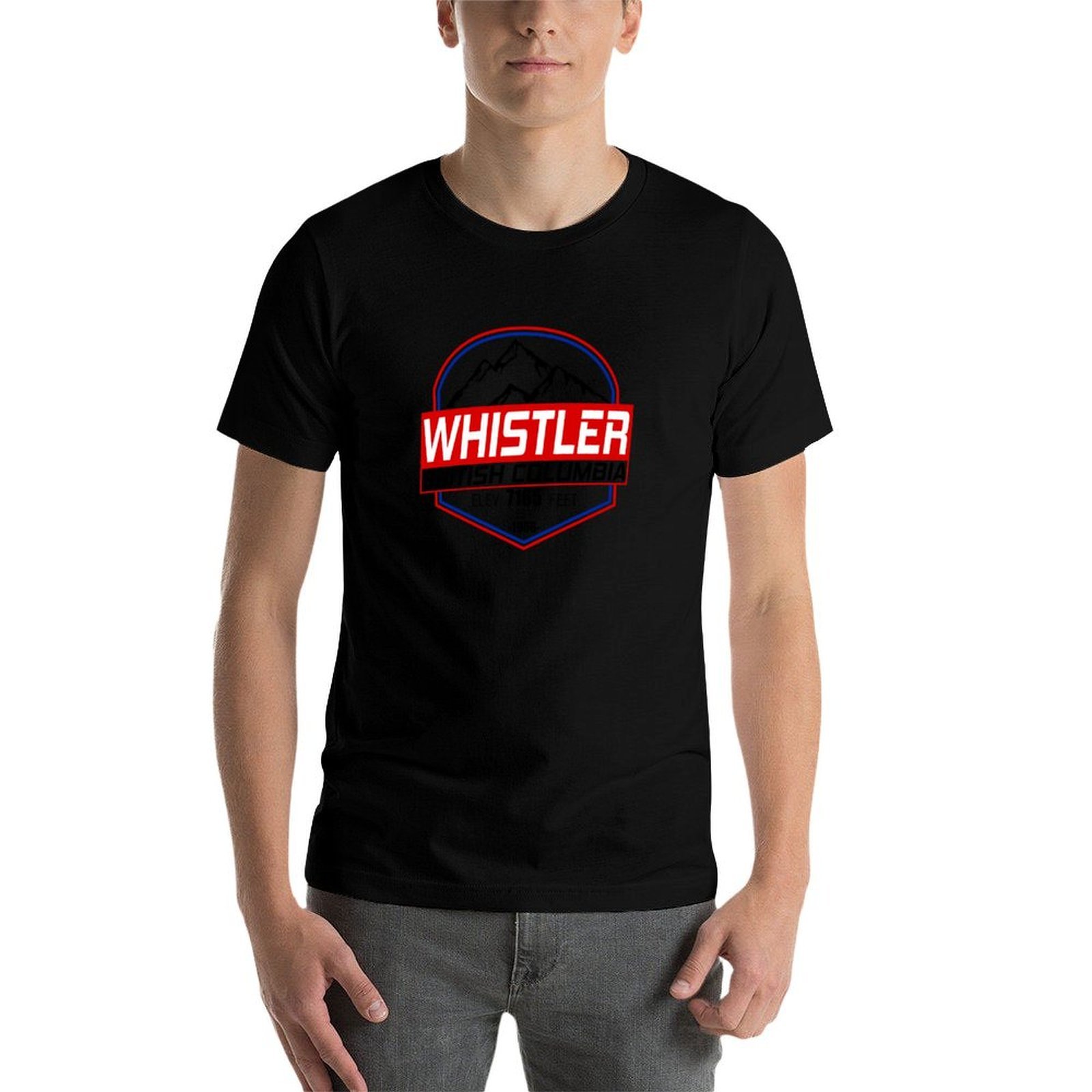 เสื้อยืดลายสกีและจักรยานเสือภู - Mountain Biking Whistler บทวิจารณ์และราคา