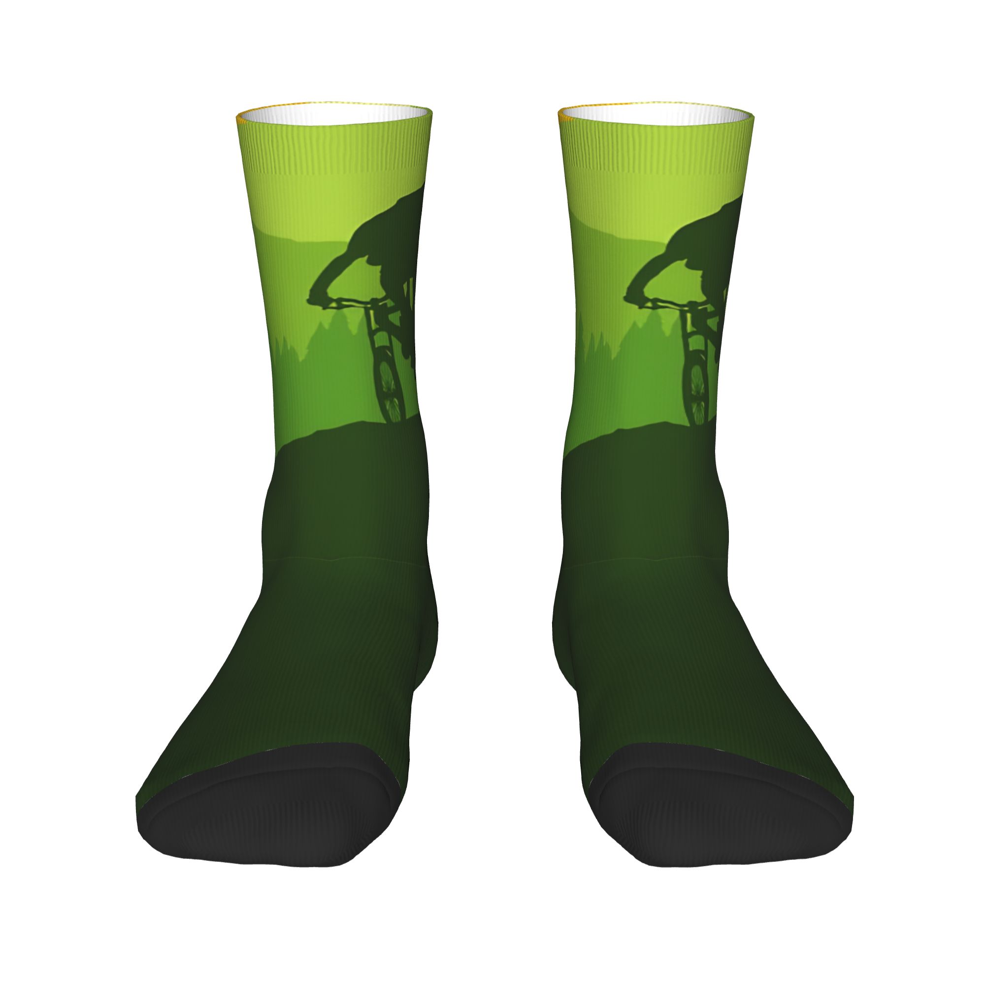 ถุงเท้าปั่นจักรยานบนจักรยานเสื - Mountain Biking Socks บทวิจารณ์และราคา