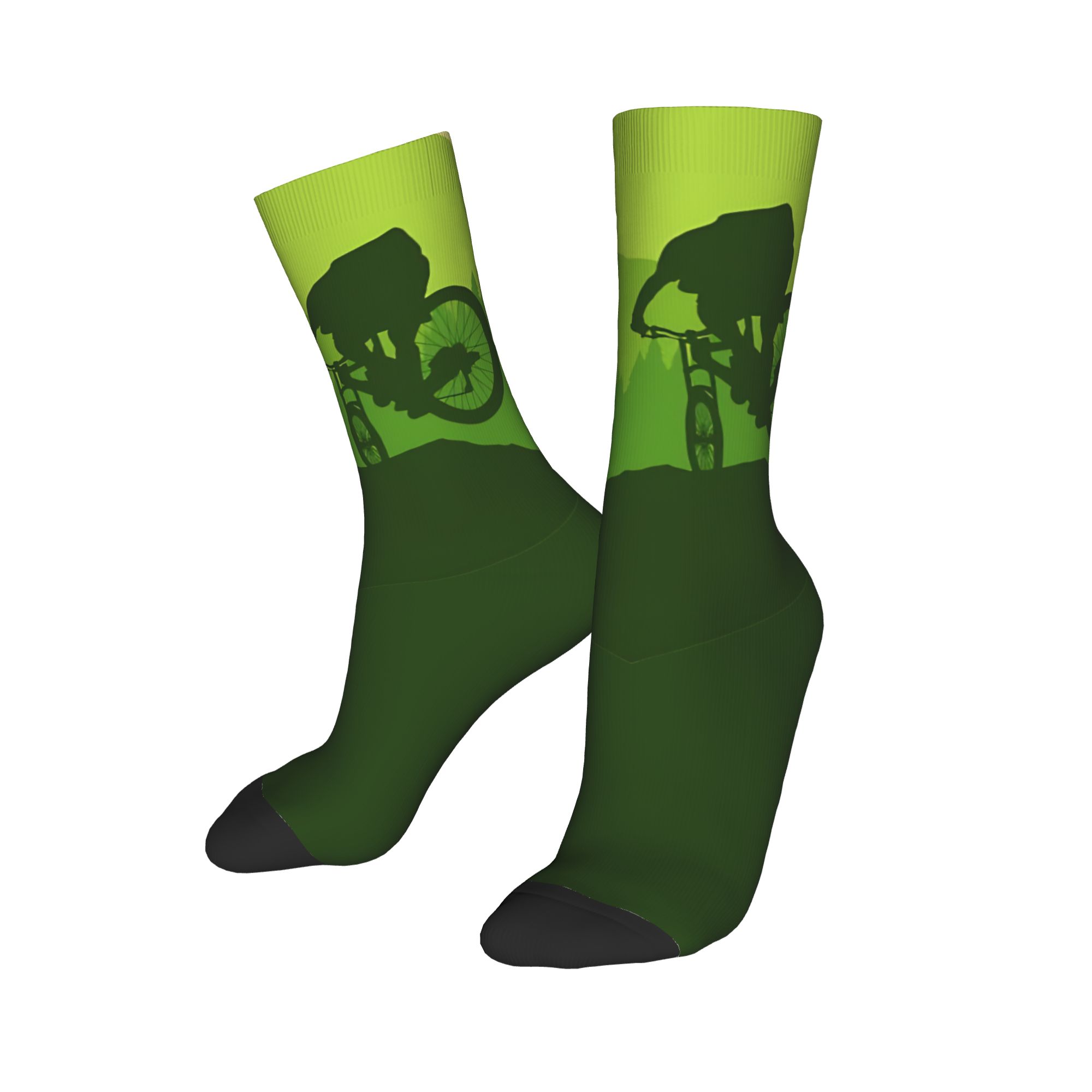 ถุงเท้าปั่นจักรยานบนจักรยานเสื - Mountain Biking Socks บทวิจารณ์และราคา