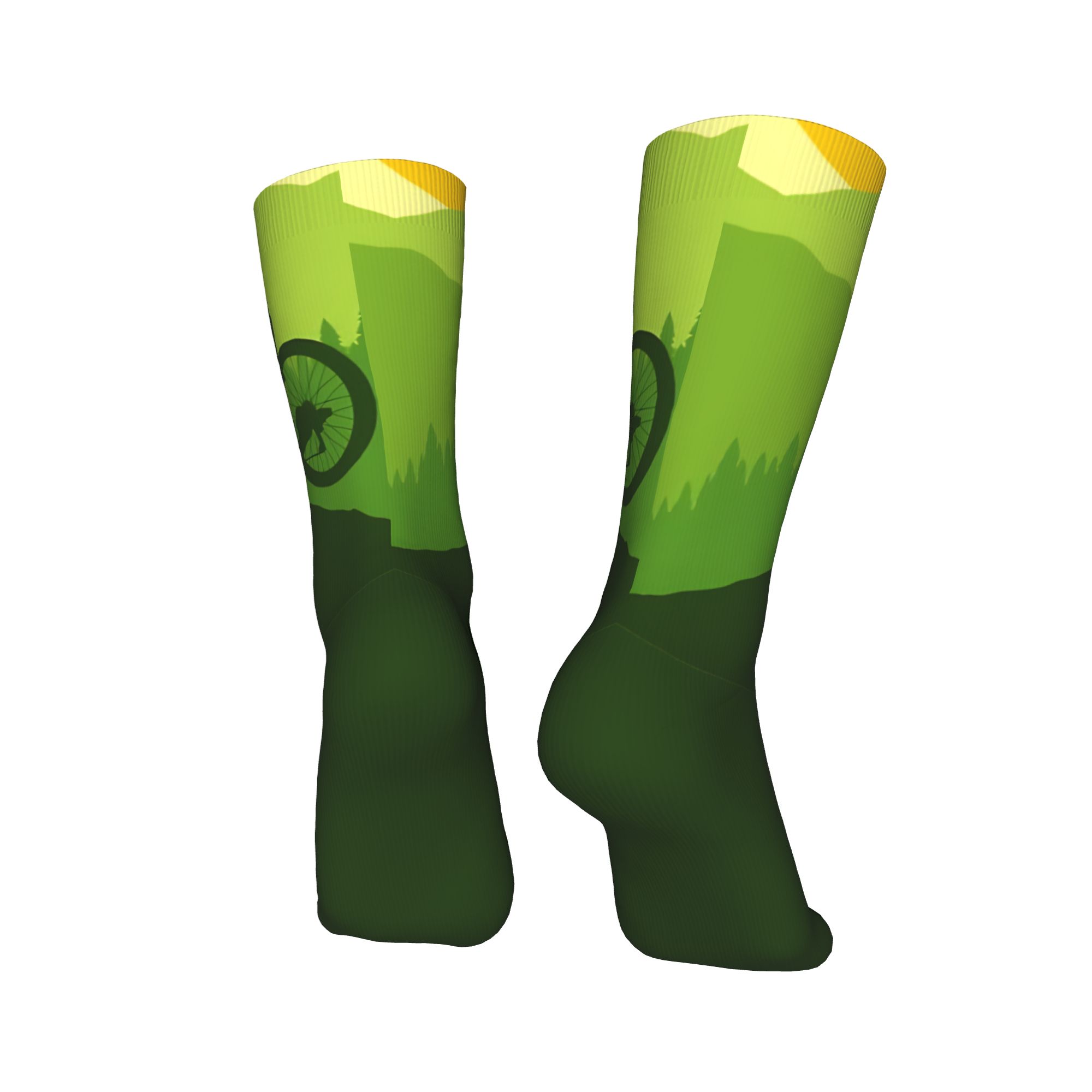 ถุงเท้าปั่นจักรยานบนจักรยานเสื - Mountain Biking Socks บทวิจารณ์และราคา